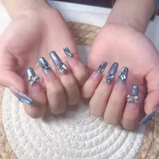ネイル M🌷nail 長さだし専門店のネイルデザイン