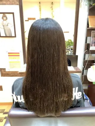 ロング カラー サトウ シューイチのヘアスタイル