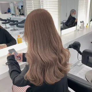 カラー 🩶透明感ダブル カラー🩶 maoのヘアスタイル