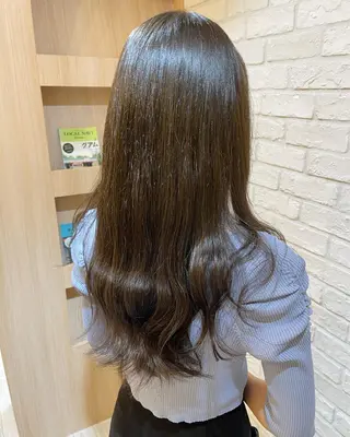 ロング カラー レディースカット 募集/今間 海音のヘアスタイル
