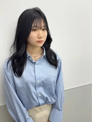 ロング カラー 韓国ヘア🇰🇷 スズキのヘアスタイル