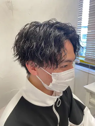 パーマ メンズ メンズパーマ👑 Takashiのヘアスタイル