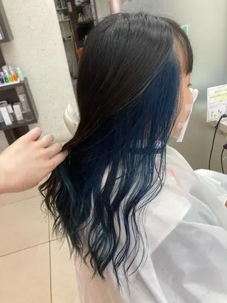 ロング カラー 🫧ダメージレス🫧 松下のヘアスタイル