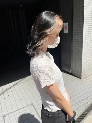 カラー 河原 楓樹のヘアスタイル