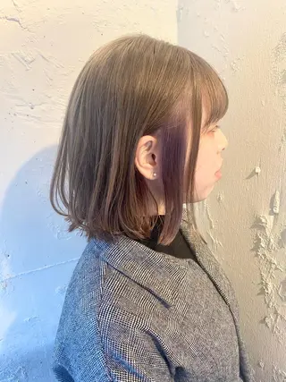 ショート カラー 推しカラー オタク美容師 山本のヘアスタイル