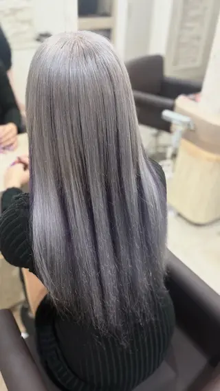 ロング アンククロス/ ♡ayu♡のヘアスタイル