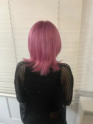 カラー デザインカラー🍬✨ 透明感カラー✨ナナのヘアスタイル