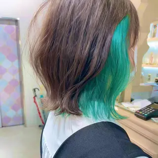 カラー 🥇KEN /レイヤー/カラーのヘアスタイル