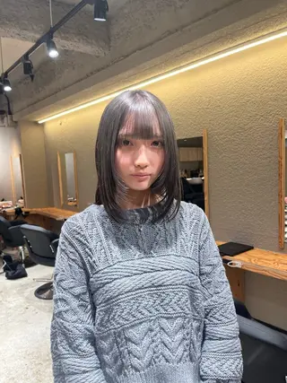 ミディアム 🏅EIGHT難波/ 【店長】タモツのヘアスタイル