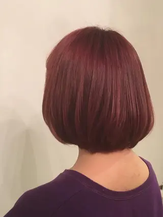 ミディアム カラー 𓍲꙳yamada haruna⋆ 𓍱のヘアスタイル
