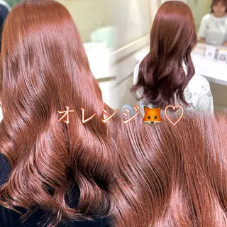 ロング カラー 透明感カラー/ ななみのヘアスタイル