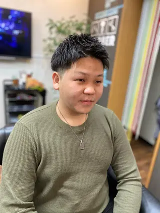 ショート メンズ メンズカット 川㟢弘貴のヘアスタイル