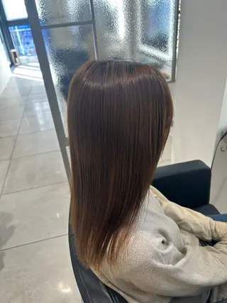 セミロング Ｍａｔｉｌｄａ　ｈａｉｒ　ｐｒｉｖａｔｅ所属・mayu なかもずのヘアスタイル