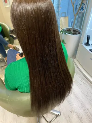 ロング カラー 中尾 綺のヘアスタイル