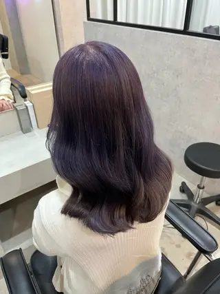 カラー 中島 日菜のヘアスタイル