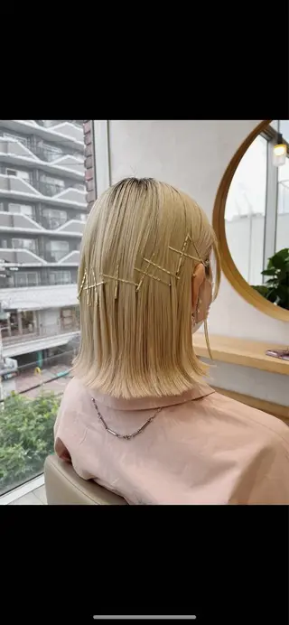 ミディアム nakahara madokaのヘアスタイル