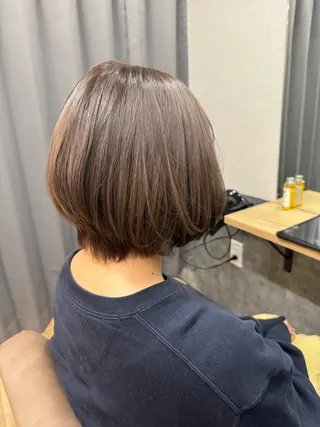 ミディアム カラー reeed konnoのヘアスタイル
