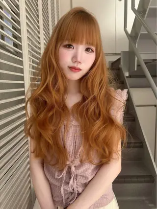 ロング ヘアアレンジ 天神￤カラー￤ まなみ🎀💞のヘアスタイル