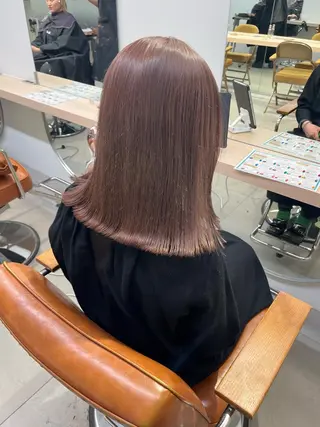 ミディアム カラー お洒落パーマ/ボブ ❄️Tomoka❄️のヘアスタイル