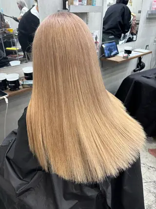 カラー 🌸ハイトーンカラー ゆずな 🌸のヘアスタイル