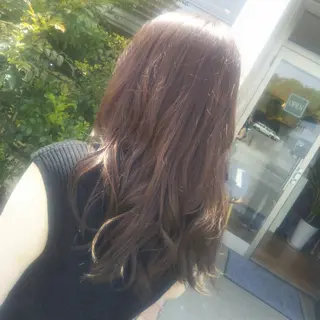 ロング パーマ 佐々木 浩之のヘアスタイル