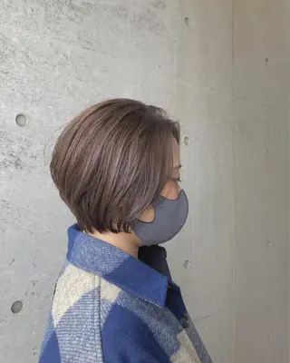ショート カラー はまべ です☆のヘアスタイル