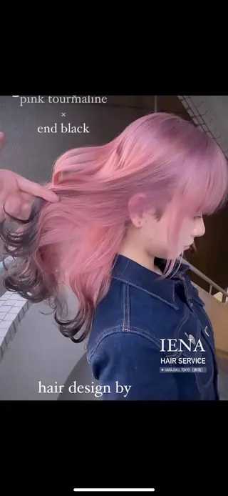 ロング 柏井 陽菜のヘアスタイル