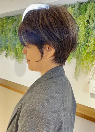 ショート 艶髪ショートの匠✂️ 錦糸町佐藤店長のヘアスタイル