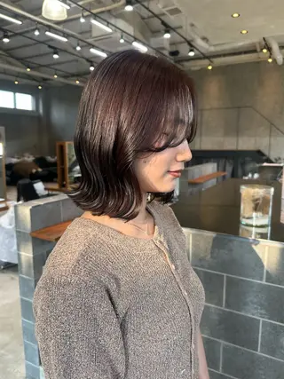 ミディアム カラー 柔らかいcolor 🌿harukaのヘアスタイル