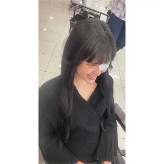 ロング カラー ヘアアレンジ M. KANAのヘアスタイル