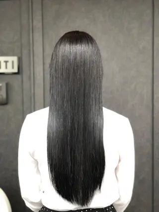 ロング 菊池 幹のヘアスタイル