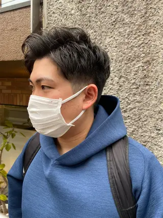 ショート カラー パーマ ヘアアレンジ メンズ CHIC share salon所属・ちこ .のヘアスタイル