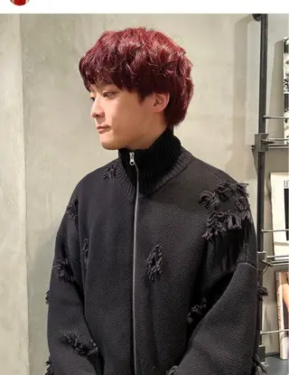 ショート カラー メンズ タナカ カナ🫧のヘアスタイル