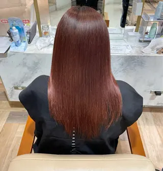 ロング カラー 新庄 雪乃のヘアスタイル