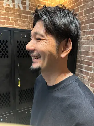 ショート メンズ 久木原 ゆりのヘアスタイル