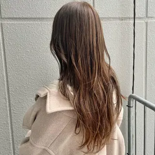 ロング カラー 石井 良典のヘアスタイル