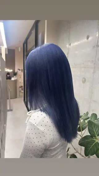 セミロング 為谷莉世/ハイトーン /大宮のヘアスタイル