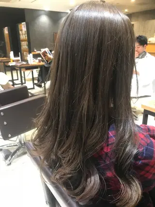 ロング カラー パーマ ヘアアレンジ メンズ キッズ ネイル マツエク・マツパ EnBlesS西宮 マンツーマン神道有基のヘアスタイル