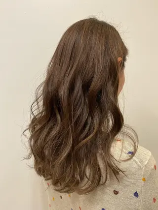 ロング カラー デザインカラー🌈 高木リョウのヘアスタイル