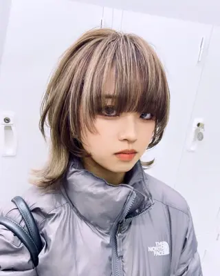 ミディアム カラー カラー系/カット特化 🟠オオタキマサシのヘアスタイル