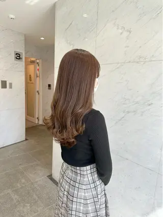 ロング カラー 古田 昂也のヘアスタイル