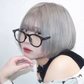 ショート カラー 浅井 蓮のヘアスタイル