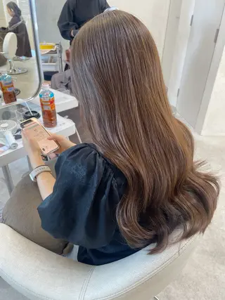 ロング 似合わせ×ヘアメイク /カワラギアユミのヘアスタイル