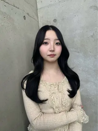 ロング カラー ヘアアレンジ REONA🪽✨薬院 レイヤーカット🫧のヘアスタイル