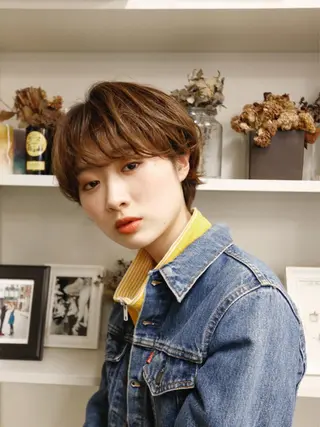 ショート 山口 悟のヘアスタイル