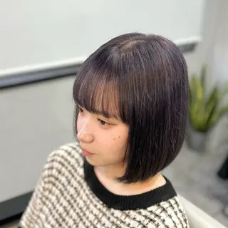 ミディアム カラー 吉田 聡一のヘアスタイル