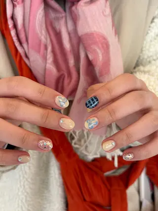 ネイル SALON VILLAGE Aoyama 2nd.所属・yuri. 🪷のネイルデザイン