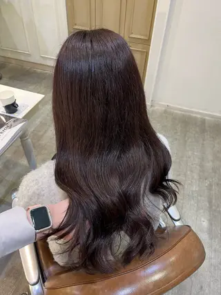 カラー エクステ🎀 暖色カラー🎀amiのヘアスタイル