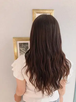 ロング 代表山口ひな 髪質改善のプロのヘアスタイル