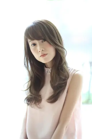セミロング タジマ ヤスヒサのヘアスタイル